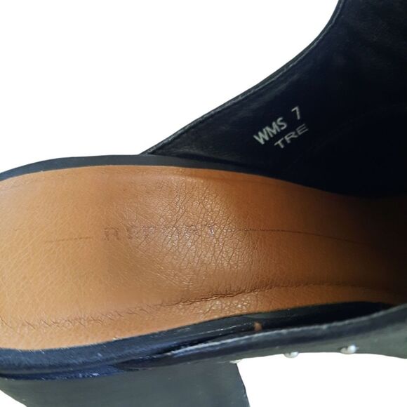 Report Tre Black Studded Mules - Picture 2 of 5